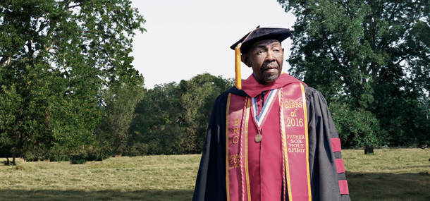 Dialysis patient Bobby Claiborne earned a doctorate degree during his dialysis treatment at the Fresenius Medical Care clinic.